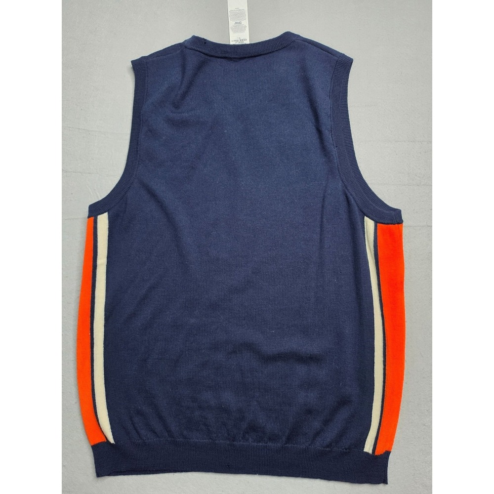 Under Armour All Season Gear Auburn Tigers Football Sweater Vest Mens Large Wool - Picture 2 of 7